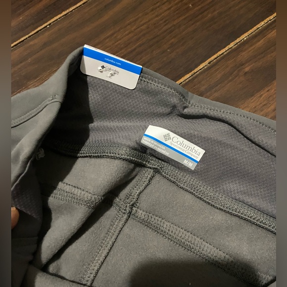 Columbia Women's Omni Shade Fleece Lined Pant Straight Leg M Gray - Picture 7 of 16